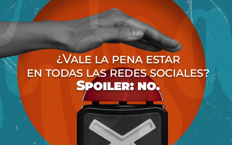 Estar en todas las redes sociales